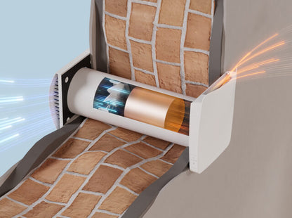 Unitate compactă de ventilare cu recuperare de căldură pentru o cameră KERS +100