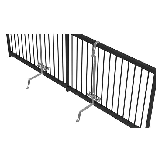 Set structura balcon (2 bucati), montaj cu o abatere de 15 grade de la planul balustradei.