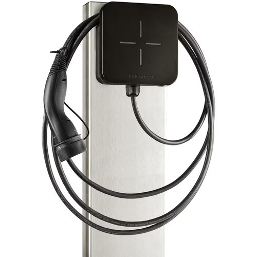 Statie incarcare masini electrice LEKTRI.CO Tri Safe EM, trifazat 22kW, monofazat 7.4kW, 32A, Type 2, cablu 5m, Wi-Fi, negru