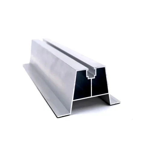 Șină mini-rail tip H din aluminiu suport panouri solare fotovoltaice H70/400mm