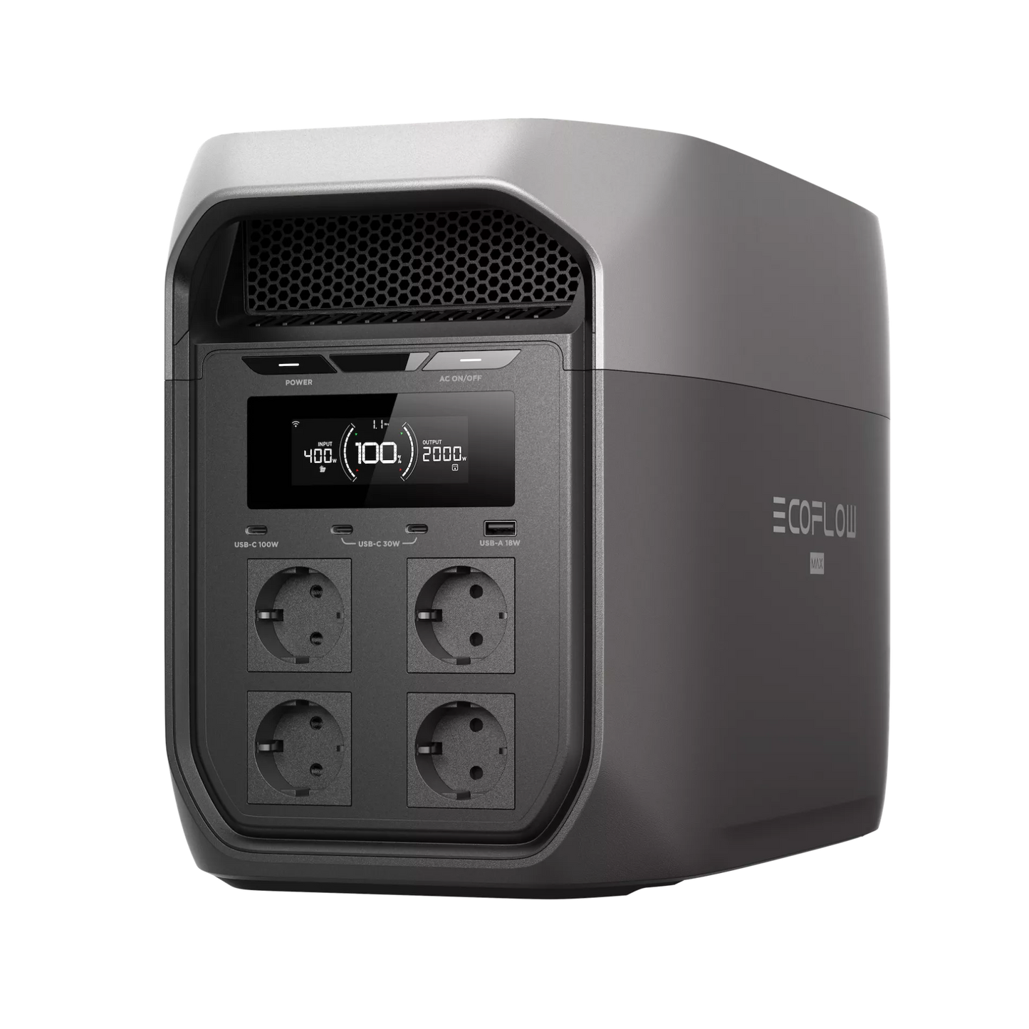 Statie de incarcare portabila EcoFlow Delta 3 Max 2048Wh, 2400W