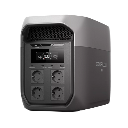 Statie de incarcare portabila EcoFlow Delta 3 Max 2048Wh, 2400W