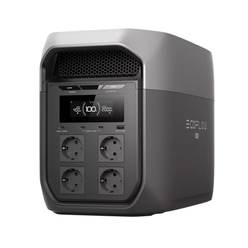 Statie de incarcare portabila EcoFlow Delta 3 Max 2048Wh, 2400W