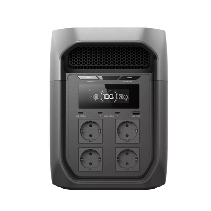 Statie de incarcare portabila EcoFlow Delta 3 Max 2048Wh, 2400W
